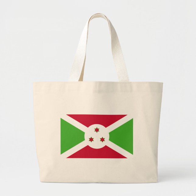 Bolsa con bandera de Burundi (Frente)