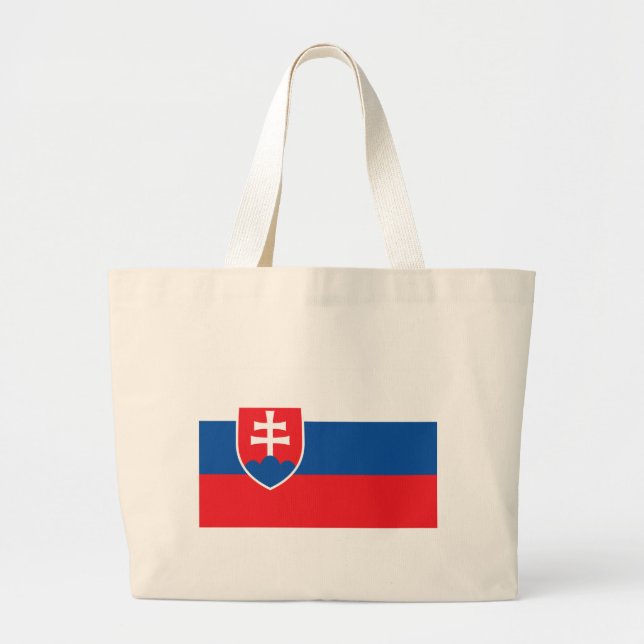 Bolsa con bandera de Eslovaquia (Frente)