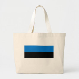 Bolsa con bandera de Estonia