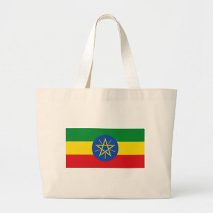 Bolsa con bandera de Etiopía