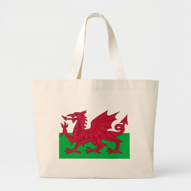 Bolsa con bandera de Gales (Frente)