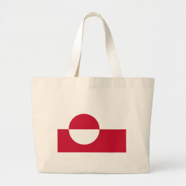 Bolsa con bandera de Groenlandia