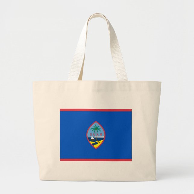 Bolsa con bandera de Guam - Estados Unidos (Frente)
