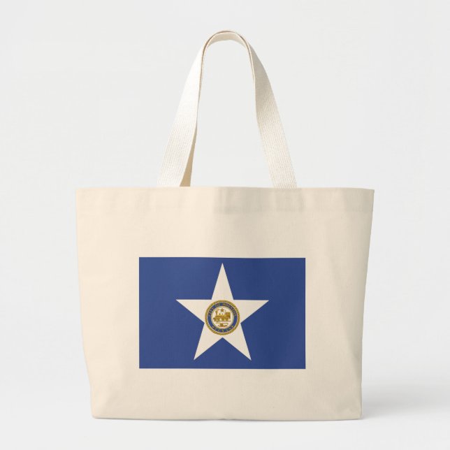 Bolsa con bandera de Houston, Estados Unidos (Frente)