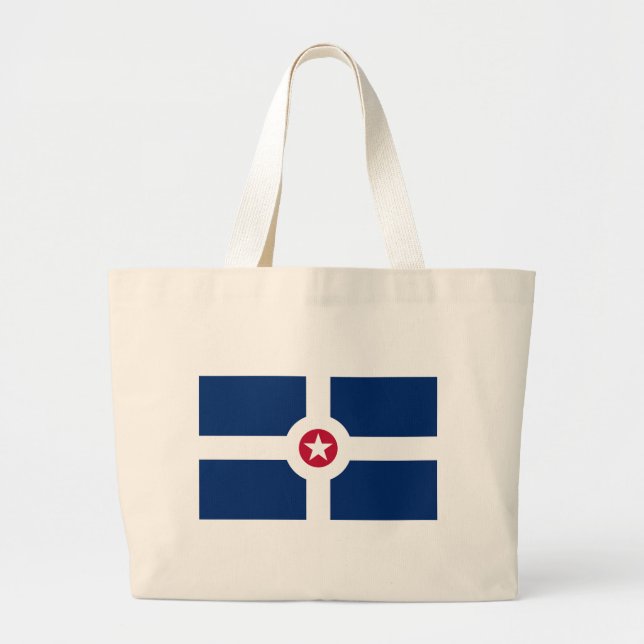 Bolsa con bandera de Indianápolis (Frente)