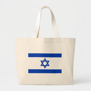 Bolsa con bandera de Israel
