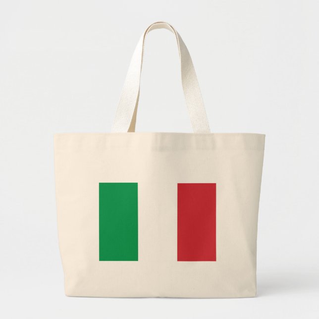 Bolsa con bandera de Italia (Frente)