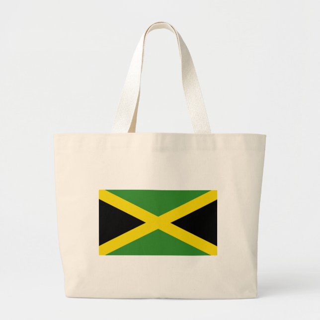 Bolsa con bandera de Jamaica (Frente)