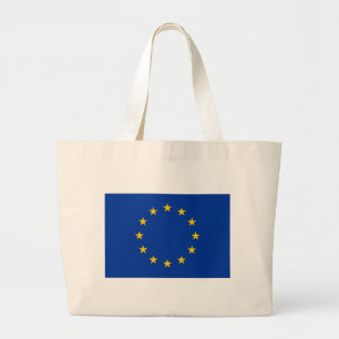 Bolsa con bandera de la Unión Europea