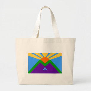 Bolsa con bandera de Manitou Springs, EE. UU.