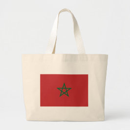 Bolsa con bandera de Marruecos