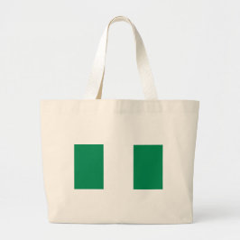 Bolsa con bandera de Nigeria