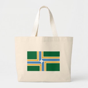 Bolsa con bandera de Portland, Oregon, EE. UU.