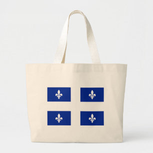 Bolsa con bandera de Quebec, Canadá