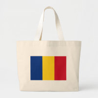 Bolsa con bandera de Rumania