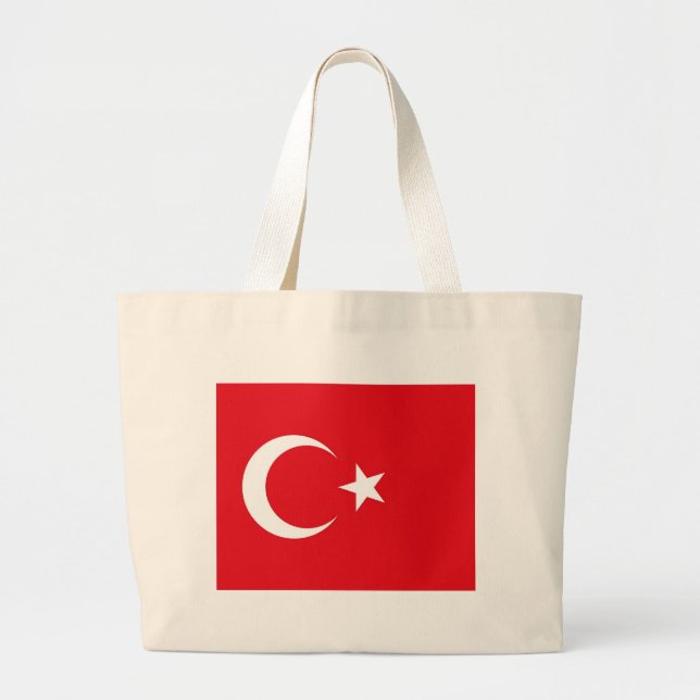 Bolsa con bandera de Turquía (Frente)