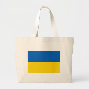 Bolsa con bandera de Ucrania