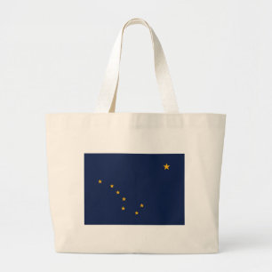 Bolsa con bandera del estado de Alaska - Estados U