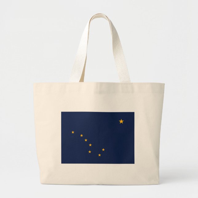 Bolsa con bandera del estado de Alaska - Estados U (Frente)