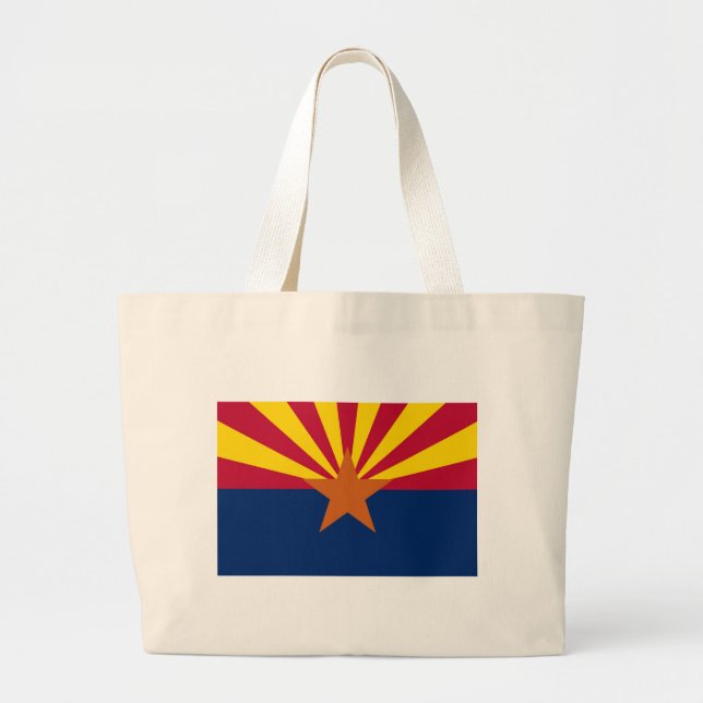 Bolsa con bandera del estado de Arizona - Estados  (Frente)