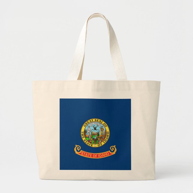 Bolsa con bandera del estado de Idaho - Estados Un (Frente)
