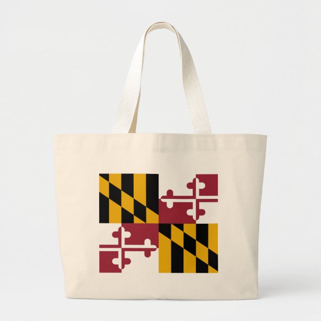 Bolsa con bandera del estado de Maryland - Estados (Frente)