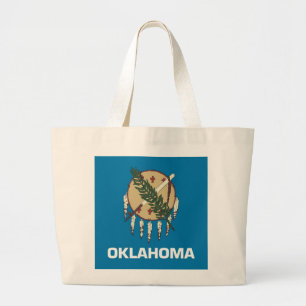 Bolsa con bandera del estado de Oklahoma - Estados