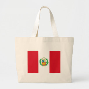 Bolsa con bandera del Perú