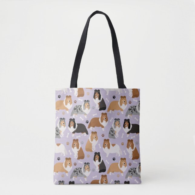 Bolsa con bolas y patas de concha (Anverso)