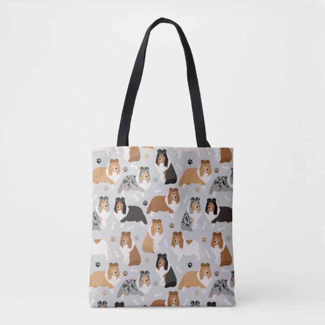 Bolsa con bolas y patas de concha (Anverso)