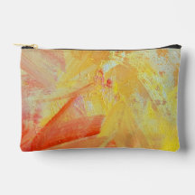 Bolsa con cremallera de diseño de sol