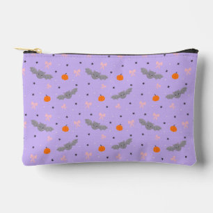 Bolsa con cremallera de murciélago de Halloween mo