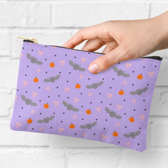 Bolsa con cremallera de murciélago de Halloween mo (Subido por el creador)