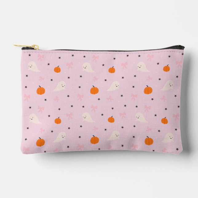Bolsa con Cremallera de Patrón de Fantasma de Hall (Anverso)