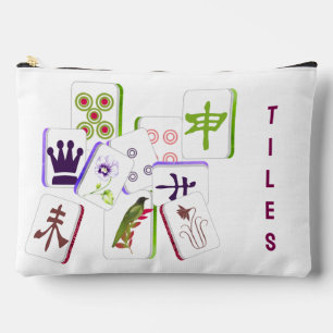 Bolsa con Cremallera para Fichas de Mahjong