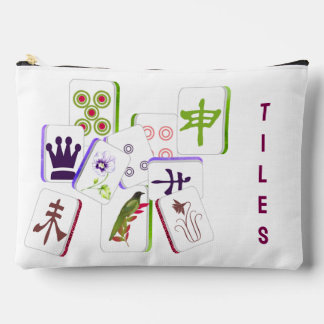 Bolsa con Cremallera para Fichas de Mahjong
