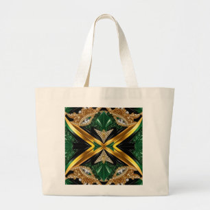 Bolsa con diseño de colores jamaiquinos