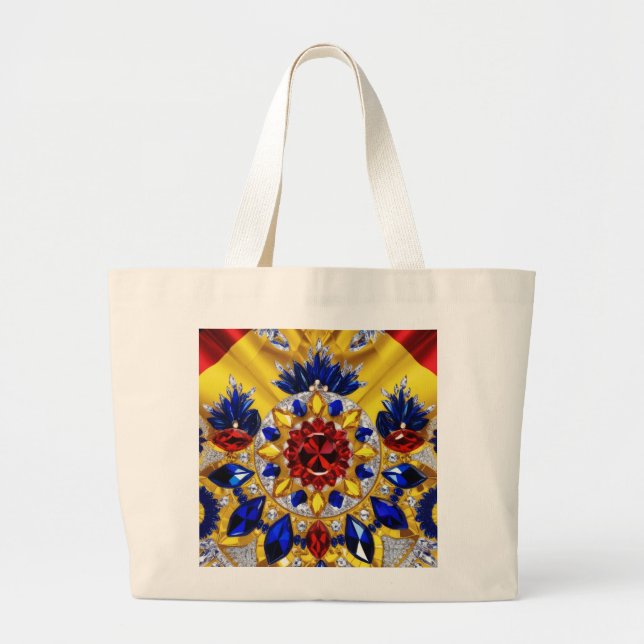 Bolsa con diseño de colores rumanos (Frente)