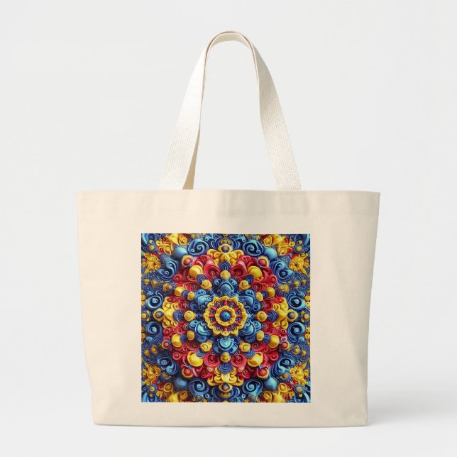 Bolsa con diseño de colores rumanos (Frente)