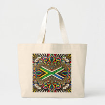 Bolsa con diseño de colores sudafricanos