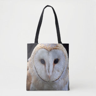 Bolsa con estampado completo de lechuza común