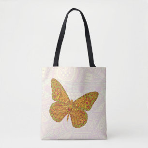 Bolsa con estampado total del monarca indio