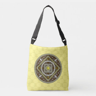 Bolsa con estampado total Gemini Mandala