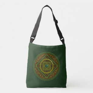 Bolsa con estampado total Taurus Mandala