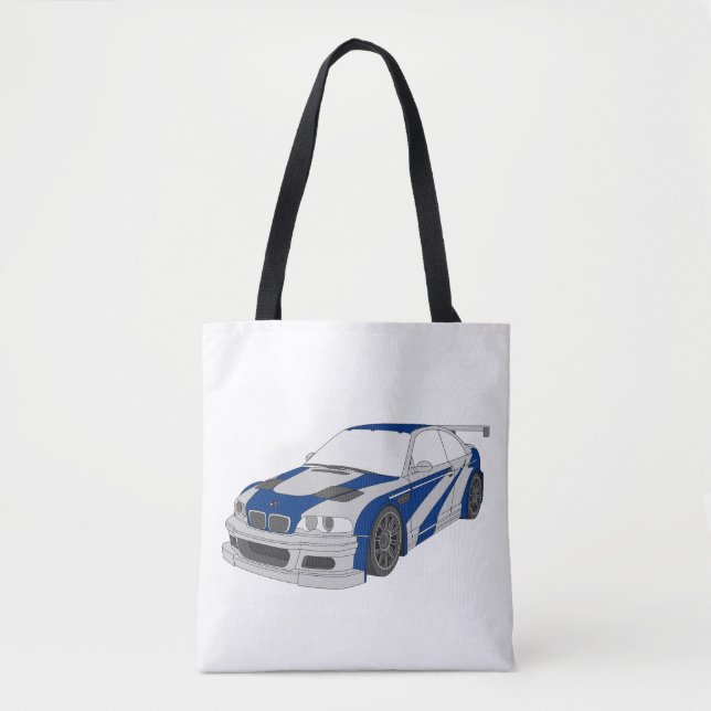 bolsa con frase need for speed  (Anverso)
