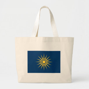 Bolsa con la bandera de Macedonia, Grecia