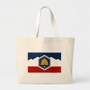 Bolsa con la bandera de Utah, EE. UU.