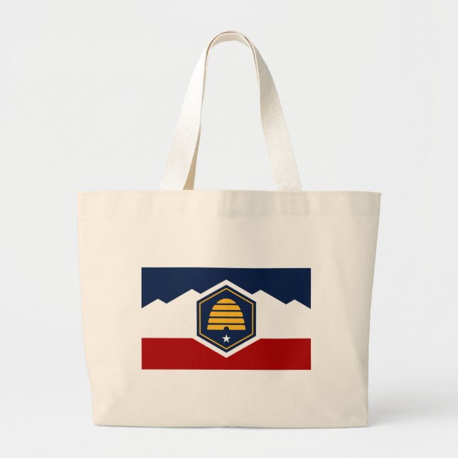 Bolsa con la bandera de Utah, EE. UU. (Frente)