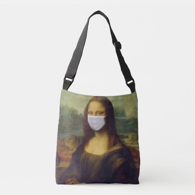 Bolsa con la imagen de la Mona Lisa (Anverso)