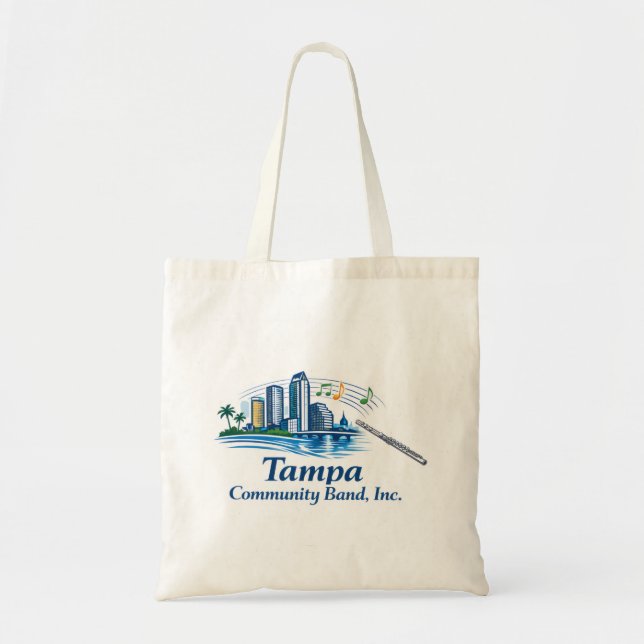 Bolsa con logotipo de flauta TCB (Frente)